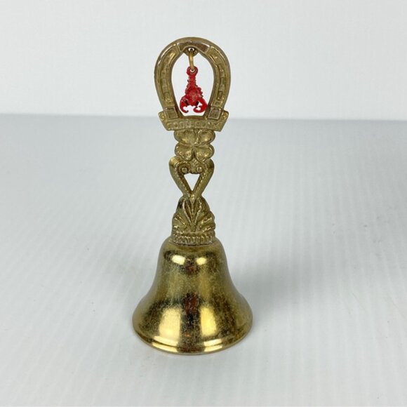 Nautical Brass Bell collection Lot of 4 Lobster Whale Anchor - Picture 8 of 11